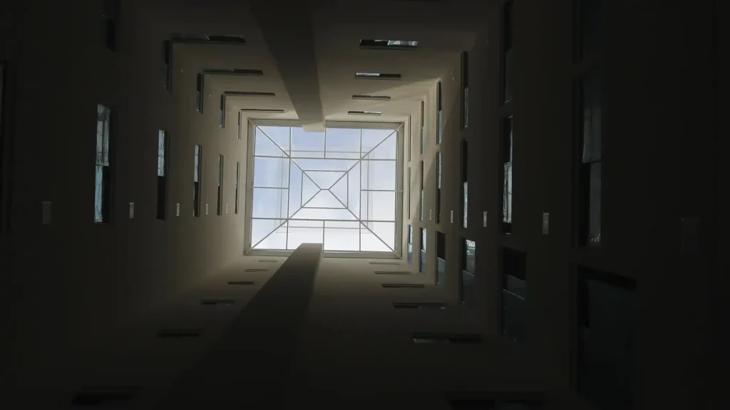 Vivalto Arquitectura Interior, vista claraboya de luz entre apartamentos Vivalto Arquitectura Interior, vista claraboya de luz entre apartamentos